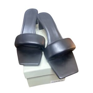 OAK + FORT Mules Black size 9 brand new ✨